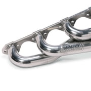 BBK Performance 15150 1-5/8 Shorty Headers Polished Silver Ceramic Coated Fits select: 1986-1993 FORD MUSTANG, 1985 FORD MUSTANG LX/GT