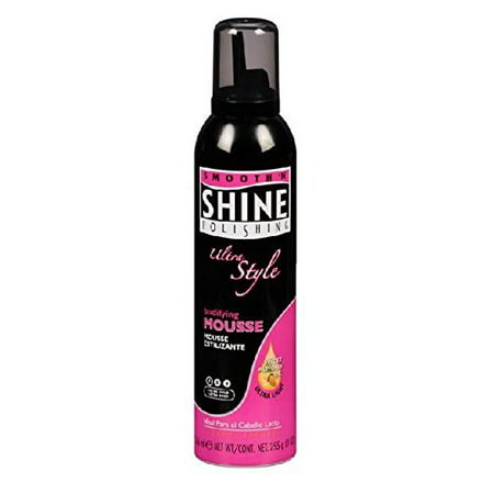 Smooth N Shine Styling Mousse, 9-Ounce (Best Mousse For Fine Curly Hair)