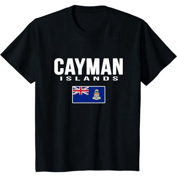 Cayman Islands Flag Souvenir T-Shirt