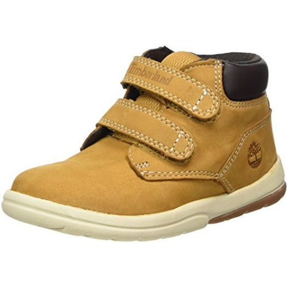 Timberland unisex child Toddle Tracks Hook & Loop Ankle Boot, Wheat Nubuck, 10 Toddler US