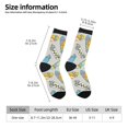 thumbnail image 2 of Fuzoiu Skateboard Print Athletic Crew Socks for Men & Women,Casual Crew Socks,Above Ankle Crew Socks for Business, Casual, 2 of 6