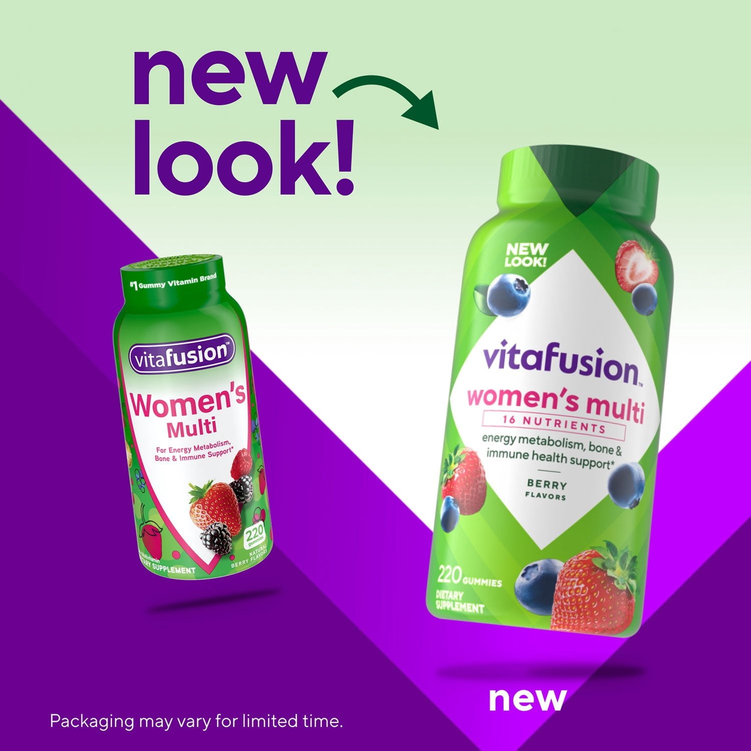 Vitafusion Women's Gummy Vitamins, 220ct