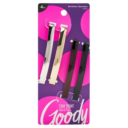 Goody Domed Tight Barrettes 3"