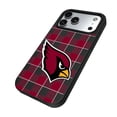 thumbnail image 2 of Keyscaper Arizona Cardinals Plaid Magnetic Bump iPhone Case, 2 of 6