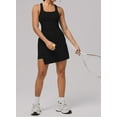 thumbnail image 2 of Dycnvjo Womens Tennis Dress Athletic Dresses Workout Dress Skort Dress Golf Outfits, 2 of 5