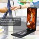 thumbnail image 4 of For ZTE nubia S 5G A403ZT Case with Card Slot Magnetic Vertical Flip Leather Phone Cover - Orange, 4 of 5