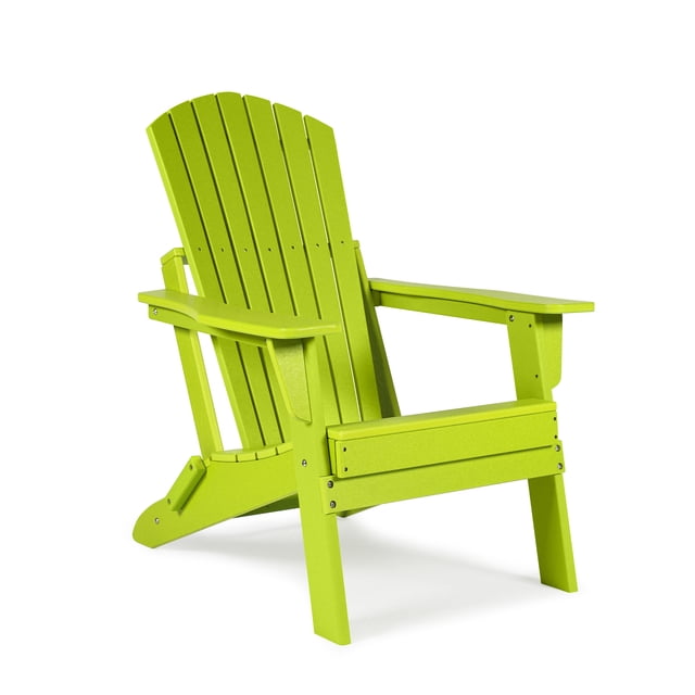 Aoodor Outdoor Folding Adirondack Chair 33.4x29.5x37.2 Inch