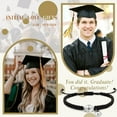 thumbnail image 5 of 2025 Graduation Gifts, High School College Graduation Gifts for 5th, 8th, and Masters Degree Graduates, Women's Monogram AZ Bracelets, Daughter, Niece, Granddaughter, Girlfriend Jewellery, 5 of 6