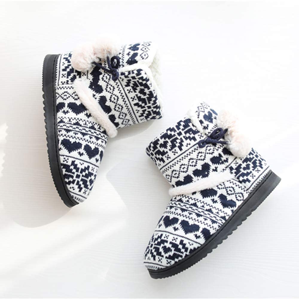 Pantoufles D'hiver Homme - Chaussons Chauds En Feutre/coton, Pour La Maison, Confortables