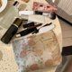 thumbnail image 5 of Bolso cosmético floral Bolso de almacenamiento cosmético Catton de gran capacidad para viajes femeninos Tmvgtek Cuidado Belleza, 5 of 6