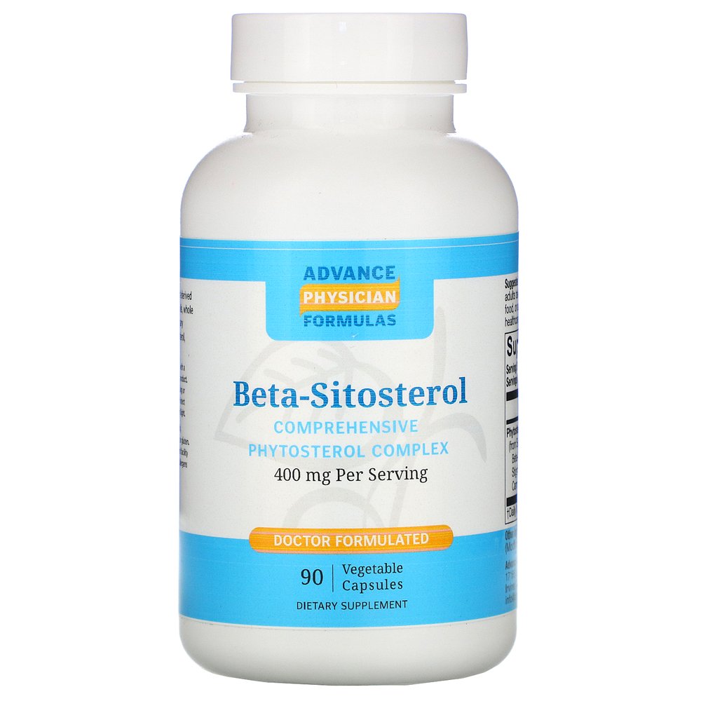 Advance Physician Formulas BetaSitosterol, 400 mg, 90 Vegetable