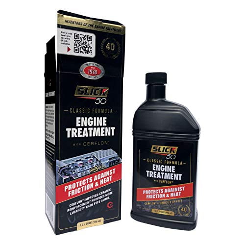 Slick 50 Original Classic Engine Treatment with Ceramic Cerflon PTFE, SL-750017, 32 fl. oz, 1 Pack