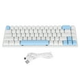 thumbnail image 2 of Mechanical Keyboard 68 Keys RGB Backlight Compact Wired Keyboard With Blue Switch ,Anti Ghosting,Detachable Usb Cable,for  For  PC Laptop, 2 of 8