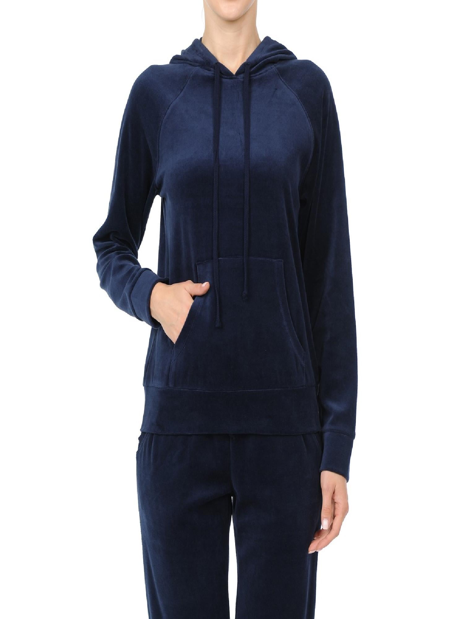 womens navy blue sweatsuit