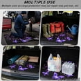 thumbnail image 3 of HUISEFOR Purple Butterflies Car Trunk Mat for Women Fashion Anti-Scratch All Weather Trunk Protection Cargo Liner Removable Automotive Accessories for Most Cars SUV, 3 of 7