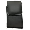 thumbnail image 6 of Compatible with TCL Flip 3 - Vertical Black Leather Case with Magnetic Closure and Belt Loops, 6 of 6