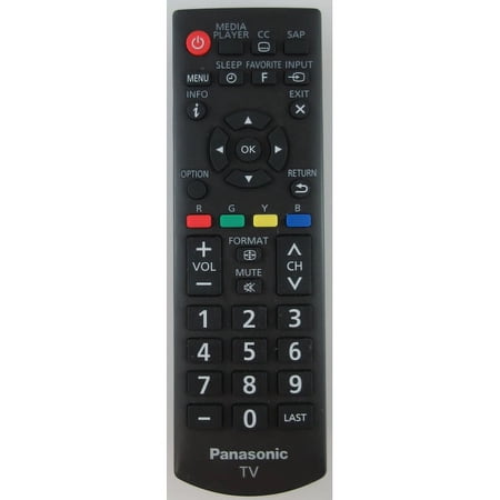 Genuine Panasonic N2QAYB000820 TV Remote for Panasonic TVs TCP42X60 TC32A400U TC39A400U TC40A420U TC50A400U TCL32B6 TCL32B6P