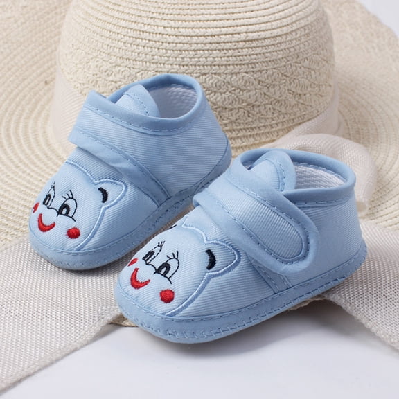 Odeerbi 2025 Girls Slippers Toddler Infant Kids Baby Girls Warm Butterfly Knot Slip On Flat Loafers Shoes