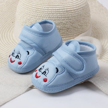 

Baby Girl Boy Soft Sole Cartoon Anti-slip Shoes Toddler Shoes BU/13 Other Blue-13 Baby Sneakers