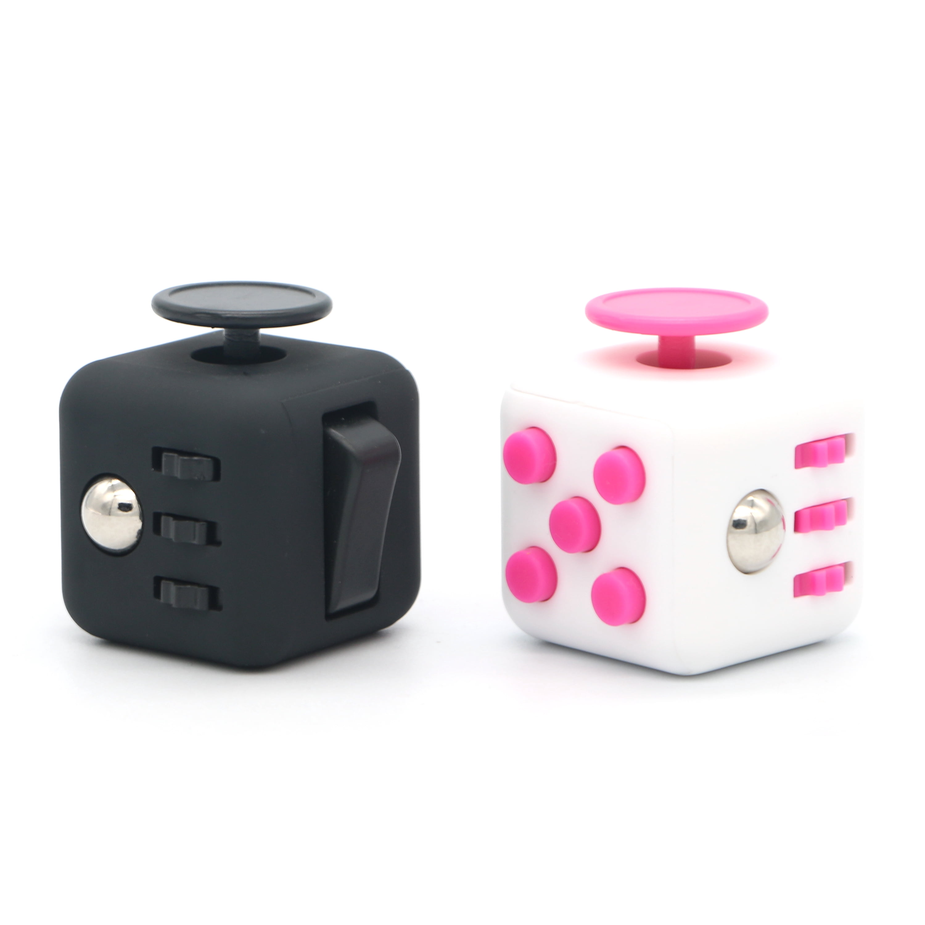 Cube Anti-stress PILPOC TheFube - Fidget Toy Premium Avec étui De Protection, Idéal Pour Adultes Et Enfants, TDAH, Anxiété, TOC (Noir & Or