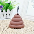 thumbnail image 5 of Distributeur de Sacs à Ordures Portable pour Chats et Chiens, Boîte de Rangement en Silicone Souple en Forme de Crotte, Ensemble d'Outils pour Animaux, 5 of 5