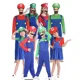 thumbnail image 4 of Disfraz de Mario para cosplay, disfraz de Super Brother Bros, disfraz de fantasía, disfraz de carnaval y Halloween, 4 of 5