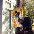 thumbnail image 2 of Carolines Treasures BB9513CHF Border Collie Drapeau d'Automne en Toile Maison, 2 of 4