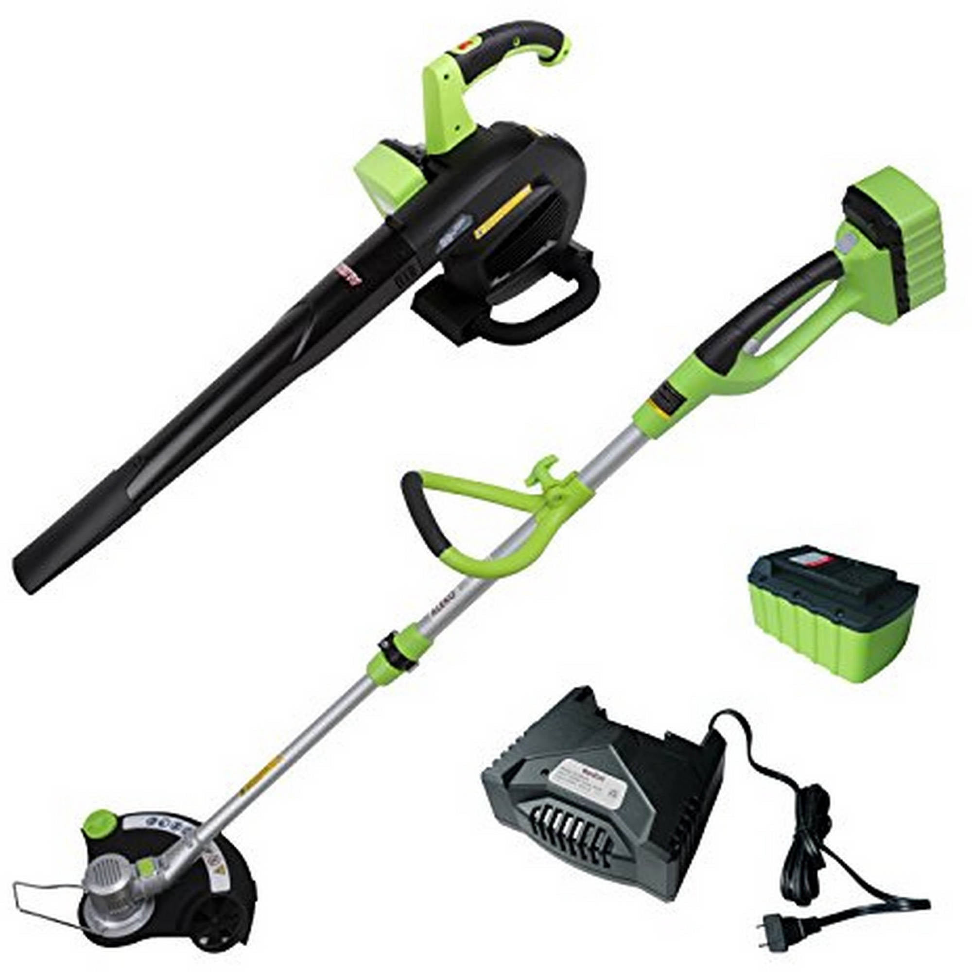 Aleko AGTLB36V Leaf Blower and String Grass Trimmer NiZn Combo Kit, 36V by ALEKO