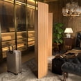 thumbnail image 4 of 6 Ft Tall Bamboo Wave Screen, Honey, 4 of 8