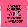 thumbnail image 4 of Inktastic I Want To Grow up To Be a Scientist Like My Daddy Boys or Girls Toddler T-Shirt, 4 of 5