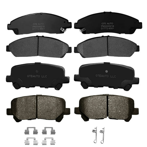 Set of 8 Front-Rear Ceramic Brake Pad Kit For 2007-2013 Acura MDX Base