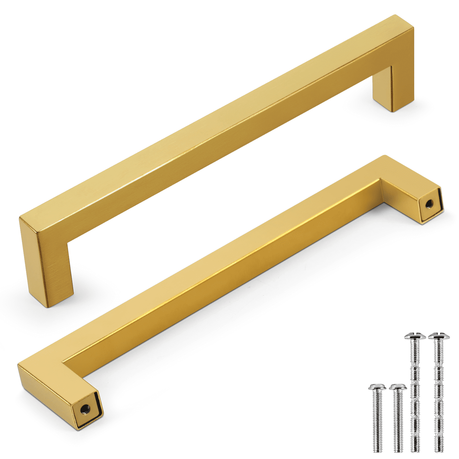 Handles Gold Pulls and Knobs, 6.25Inch Modern Dresser