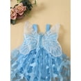 thumbnail image 4 of Suealasg Baby Girls Romper Dress Sleeveless Flower Butterfly Tulle A-line Dress 6M 12M 18M 24M Infant Newborn Girls Summer Photo Shoot Birthday Party Clothes, 4 of 9