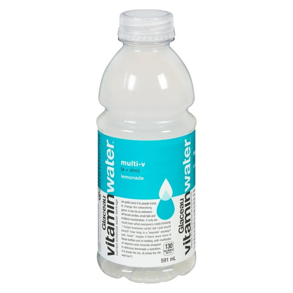 glacéau vitaminwaterMD multi-v, bouteille de 591 mL 591 ml