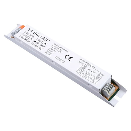 

1Pc 2x36W T8 Compact Electronic Ballast Instant Start Tube Desk Lights Fluorescent Ballasts for Home Office Supplies