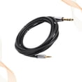 thumbnail image 2 of EeaseCA 1m 3.5 to 6.5 Male to Male Sound Console Microphone Cable Audio Cable for Phone Computer, 2 of 7