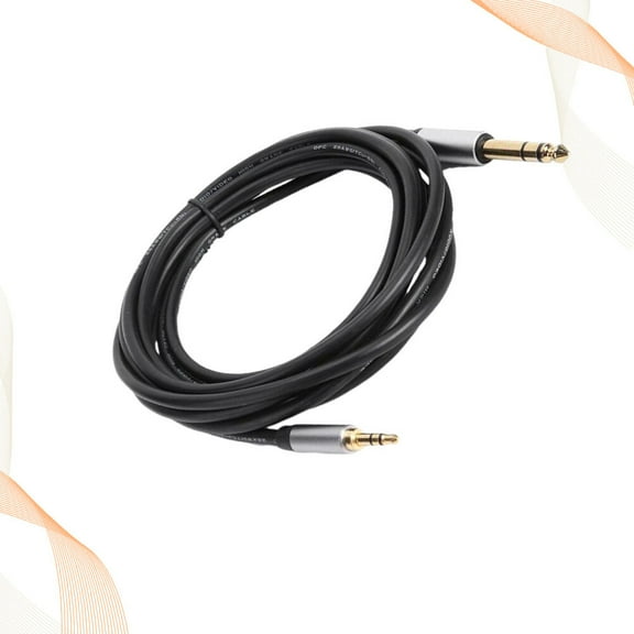 HAMPPLIES 1Pack Professional Microphone Cable with Gold-Plated Interface for Audio Equipment Connector 0.7x0.7x39.4in