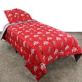 thumbnail image 2 of Ohio State Buckeyes 3 Pc Reversible Cotton Comforter Set, 1 Comforter, 2 Shams, Queen, 2 of 5