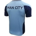 thumbnail image 2 of Icon Sports Mens Manchester City UEFA Champions Soccer League Club Logo Short Sleeve Jersey Inspired Game Day Shirts, 2 of 2