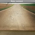 thumbnail image 6 of Ambesonne Landscape Place Mats Set of 4, Roads Travel Clouds, Standard Size, Brown Teal, 6 of 6