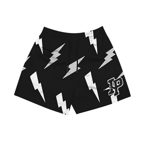 BOOMNY Shorts For Men Casual Floral Printed Elastic Waist Drawstring Sports Shorts For Man Soft Loose Fit Summer Workout Shorts Leisure Mens Dailywear