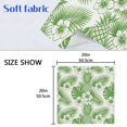 thumbnail image 2 of Iauyy Satin Napkins Set of 4- Hawaiian Pattern 1 DIY Printing Decoration Cloth Napkin- Easy Care for Home/Party, 2 of 8