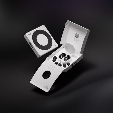 Loop Quiet 2 耳栓 ? 睡眠 集中 移動 騒音過敏に適した超快適かつ再利用可能なノ