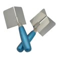 thumbnail image 1 of 2 Pc Corner Tool Set,inside Corner Knife Outside Corner Knife With Soft Grip Handle,plastering Bricklaying Corner, 1 of 5