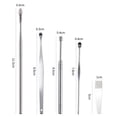 thumbnail image 2 of Stainless Steel Ear Scoop 6 Pieces/Set, Rotary Ear Scoop Set, 2 of 5