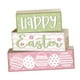 thumbnail image 3 of 3 piezas Bloque de mesa de Pascua de madera, decoraciones de Pascua Suministros de fiesta de la mesa de regalo Versátil para la pieza central Huevos de Pascua, 3 of 8