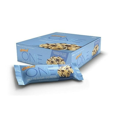 Diet Bar Cookie - Oh Yeah! One Bar, Chocolate Chip Cookie Dough, 21g Protein, 12 Ct