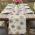 thumbnail image 5 of Table Runners 72 Inches Long Dress Scarves, Love Heart Floral Farmhouse Kitchen/Dining Table Decor Table Runner, Coffee Tablerunners, Star Cute Botanical Farmhouse 13x72 Inch, 5 of 6