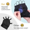 thumbnail image 3 of Lefeke-Weighted Gloves, Adjustable Weighted Gloves for Hand Tremors, Adjustable Hand Stability Aid, Improved Hand/Wrist Mobility, Writing Stability Strengthening, Right, 3 of 6
