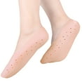 thumbnail image 1 of 1 Pair Unisex Silicone Socks Breathable Moisturizing Socks Foot Care Protector, 1 of 7